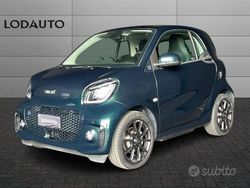 Verde Usata 2021 Smart ForTwo Electric Drive Prime Tre volumi | 16.500 € (Molto cara)
