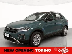 Petroleum blue metallizzato nero Usata 2024 VW T-Roc Life SUV | 28.700 € (Buon prezzo)