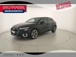 Nero mito metallizzato Usata 2021 Audi A3 Sportback g-tron Advanced Tre volumi | 21.900 € (Buon prezzo)