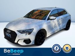 Bianco pastello Usata 2022 Audi A3 Advanced Tre volumi | 29.900 € (Buon prezzo)