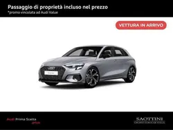 Argento fioretto metallizzato Usata 2022 Audi A3 Sportback g-tron Advanced Tre volumi | 27.800 € (Buon prezzo)