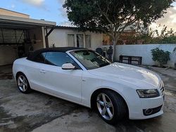 Bianco Usata 2011 Audi A5 Cabriolet S-Line Cabrio | 11.200 € (Buon prezzo)
