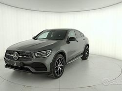 Selenitgrey metallic paint Usata 2022 Mercedes GLC400d Premium Plus Coupé | 52.900 € (Cara)