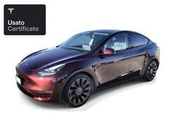 Midnight cherry red Usata 2024 Tesla Model Y Performance SUV | 47.100 € (Buon prezzo)