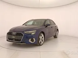 Blu/azzurro Usata 2021 Audi A3 Sportback Advanced Tre volumi | 25.200 € (Ottimo prezzo)