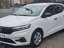 Bianco Usata 2022 Dacia Sandero Essentiel Tre volumi | 11.990 € (Buon prezzo)