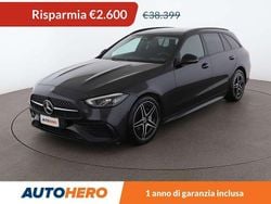Nero Usata 2022 Mercedes C220 Station wagon | 35.799 € (Buon prezzo)