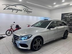 Grigio Usata 2018 Mercedes C220 Exclusive Station wagon | 15.999 € (Ottimo prezzo)