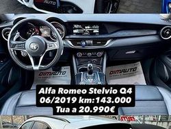 Bianco Usata 2019 Alfa Romeo Stelvio SUV | 20.900 €