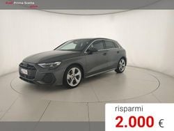 Grigio daytona perla Usata 2024 Audi A3 S-Line Tre volumi | 33.900 € (Buon prezzo)