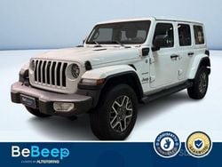 Bianco pastello Usata 2023 Jeep Wrangler Unlimited Sahara SUV | 51.400 € (Buon prezzo)