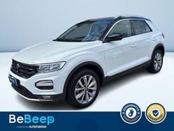 Bianco pastello Usata 2021 VW T-Roc Style SUV | 20.900 € (Ottimo prezzo)