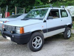 Bianco Usata 1991 Fiat Panda 4x4 Trekking Due volumi | 7900 €