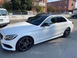 Bianco Usata 2015 Mercedes C180 Tre volumi | 16.900 € (Molto cara)