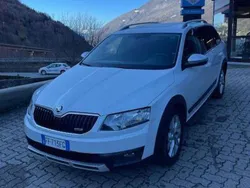 Bianco Usata 2016 Skoda Octavia Scout 4x4 Station wagon | 15.500 € (Cara)