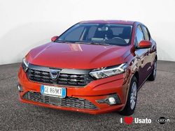Rosso Usata 2021 Dacia Sandero Essentiel Due volumi | 11.900 € (Buon prezzo)