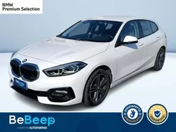 Bianco metallizzato Usata 2021 BMW 116 Sport Line Due volumi | 22.770 € (Buon prezzo)