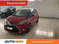 Rosso Usata 2016 Toyota Yaris Lounge Tre volumi | 9099 € (Buon prezzo)
