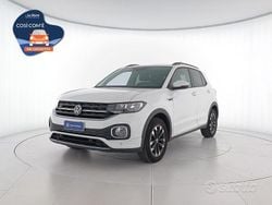 Pure white Usata 2022 VW T-Cross Sportline SUV | 18.500 € (Buon prezzo)