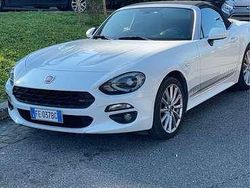 Bianco Usata 2016 Fiat 124 Spider Lusso Cabrio | 17.000 € (Buon prezzo)