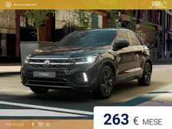 Deep black perlato Nuova 2025 VW T-Roc R-line Plus SUV | 31.200 € (Cara)