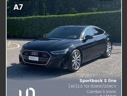 Nero brillante Usata 2019 Audi A7 S-Line Tre volumi | 31.000 € (Buon prezzo)