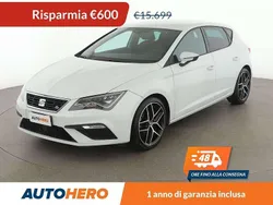 Bianco Usata 2018 Seat Leon FR Tre volumi | 15.099 € (Buon prezzo)
