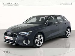 Grigio manhattan metallizzato Usata 2021 Audi A3 Advanced Plus Tre volumi | 21.900 € (Buon prezzo)