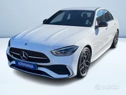 Bianco pastello Nuova 2024 Mercedes C220 AMG Line Premium Tre volumi | 57.650 € (Cara)