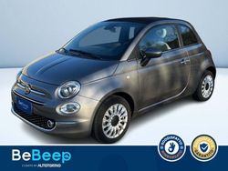 Grigio metallizzato Usata 2021 Fiat 500C Dolcevita Cabrio | 14.400 € (Buon prezzo)