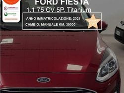 Rosso Usata 2021 Ford Fiesta Titanium Tre volumi | 12.900 € (Buon prezzo)