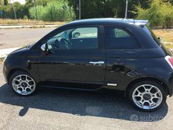 Nero Usata 2007 Fiat 500 Lounge Due volumi | 3500 € (Buon prezzo)