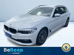 Bianco pastello Usata 2018 BMW 520 Sport Line Station wagon | 25.000 € (Buon prezzo)