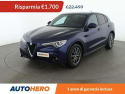 Blu/azzurro Usata 2018 Alfa Romeo Stelvio Super SUV | 20.799 € (Buon prezzo)