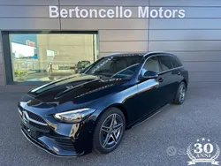 Nero Usata 2024 Mercedes C220 AMG Line Premium Station wagon | 46.500 € (Buon prezzo)