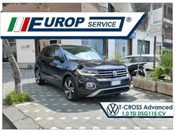 Nero Usata 2020 VW T-Cross Advance SUV | 15.999 € (Buon prezzo)