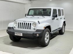 Bianco Usata 2014 Jeep Wrangler Unlimited Sahara SUV | 26.800 € (Ottimo prezzo)