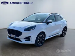 Bianco frozen Usata 2022 Ford Puma ST-Line X SUV | 18.500 € (Buon prezzo)