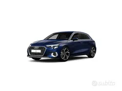 Blu navarra metallizzato Usata 2021 Audi A3 Sportback e-tron Advanced Tre volumi | 24.900 € (Buon prezzo)