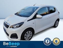 Bianco pastello Usata 2014 Peugeot 108 Active Tre volumi | 8400 € (Buon prezzo)