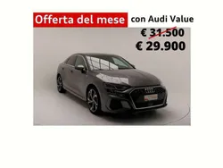 Grigio daytona Usata 2023 Audi A3 S-Line Tre volumi | 29.900 € (Super prezzo)