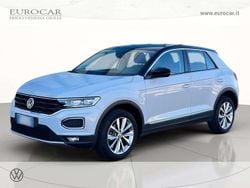 White silver metallizzato nero Usata 2019 VW T-Roc Style SUV | 18.900 € (Buon prezzo)