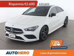 Bianco Usata 2022 Mercedes CLA200 Premium Tre volumi | 35.099 € (Buon prezzo)