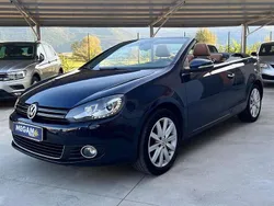 Blu/azzurro Usata 2012 VW Golf Cabriolet Cabrio | 10.900 € (Buon prezzo)