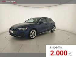 Blu navarra metallizzato Usata 2024 Audi A3 S-Line Tre volumi | 33.900 € (Buon prezzo)