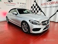 Grigio Usata 2017 Mercedes C220 Cabrio | 23.700 € (Buon prezzo)
