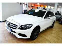Bianco(met.) Usata 2015 Mercedes C200 Station wagon | 11.490 € (Cara)