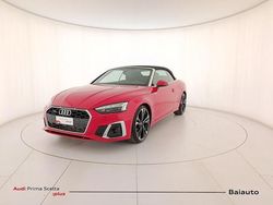 Rosso progressivo metallizzato Usata 2024 Audi A5 Cabriolet S-Line Cabrio | 57.900 € (Molto cara)