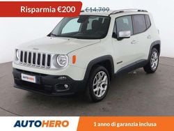 Bianco Usata 2016 Jeep Renegade Limited SUV | 14.599 € (Buon prezzo)