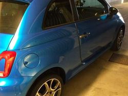 Blu/azzurro Usata 2019 Fiat 500 Mirror Due volumi | 10.500 € (Buon prezzo)
